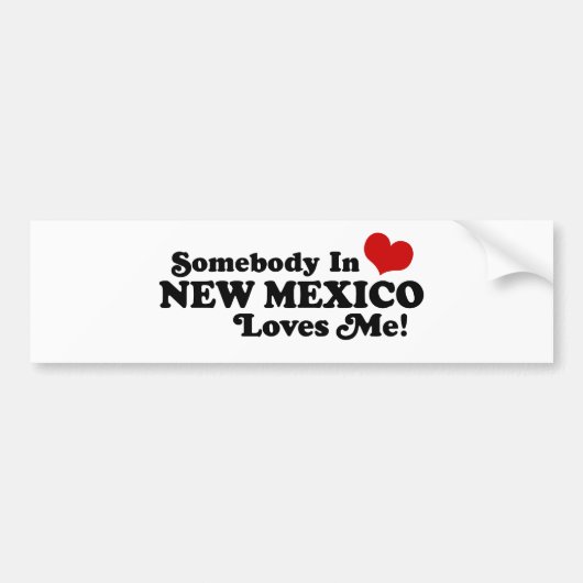 ニューメキシコ バンパーステッカー (正面)