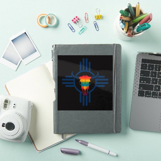 ニューメキシコ・ブルー シール (iPadカバー)