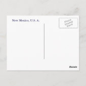 ニューメキシコ ポストカード (裏面)
