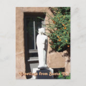 ニューメキシコ・ポストカード「サンタフェ」からの挨拶 ポストカード (正面)