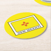 ニューメキシコ ラウンドペーパーコースター (アングル)