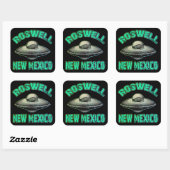 ニューメキシコ，ロズウェル スクエアシール (シート)