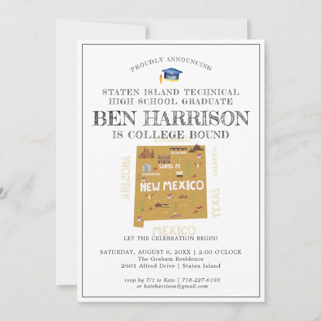 ニューメキシコ |大学進学パーティー (正面)