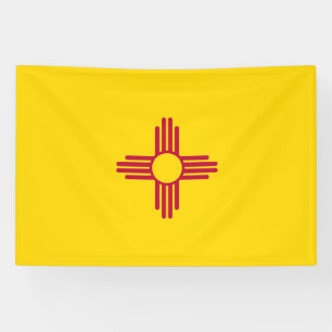 ニューメキシコ 横断幕