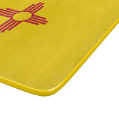 ニューメキシコ(米国州)国旗 カッティングボード (角)