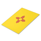 ニューメキシコ(米国州)国旗 ノートパッド (アングル)