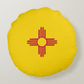 ニューメキシコ(米国州)国旗 ラウンドクッション (裏面)