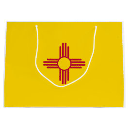 ニューメキシコ(米国州)国旗 ラージペーパーバッグ