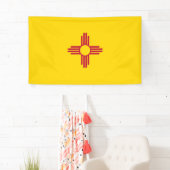 ニューメキシコ(米国州)国旗 横断幕 (インサイチュ)