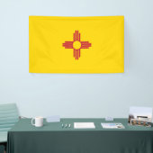 ニューメキシコ(米国州)国旗 横断幕 (トレードショー)