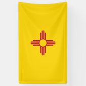 ニューメキシコ(米国州)国旗 横断幕 (縦)