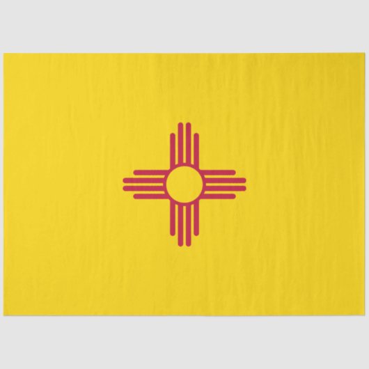 ニューメキシコ(米国州)国旗 薄葉紙 (正面)
