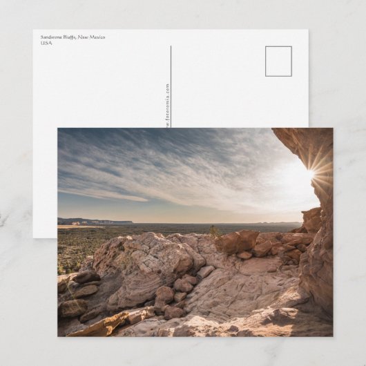 ニューメキシコ – 米国 ポストカード (正面/裏面)