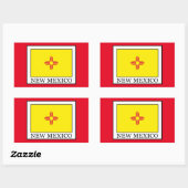 ニューメキシコ 長方形シール (シート)
