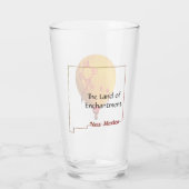 ニューメキシコ – 魔法の国 タンブラーグラス (裏面)