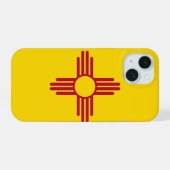 ニューメキシコ iPhone 15ケース (裏面横)