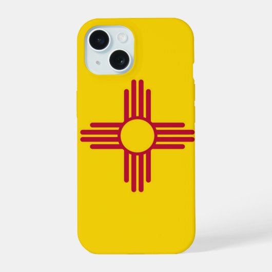 ニューメキシコ iPhone 15ケース (裏面)