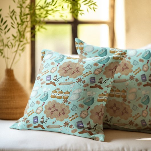 ニューメキシコBiscochitoクッキーZia Sun クッション