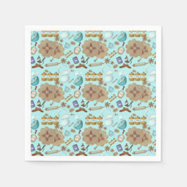 ニューメキシコBiscochitoクッキーZia Sun スタンダードカクテルナプキン