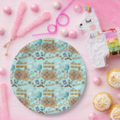 ニューメキシコBiscochitoクッキーZia Sun ペーパープレート (パーティー)