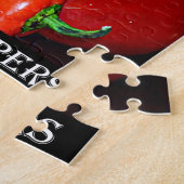 ニューメキシコChili Peppers （チリ） ジグソーパズル (側面)