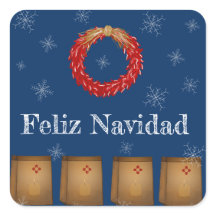 ニューメキシコLuminarias Farolitos Zia Red Chile