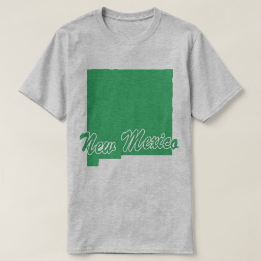 ニューメキシコTシャツの州 Tシャツ (デザイン正面)