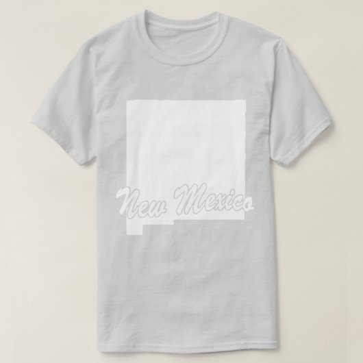 ニューメキシコTシャツの州 Tシャツ (デザイン正面)