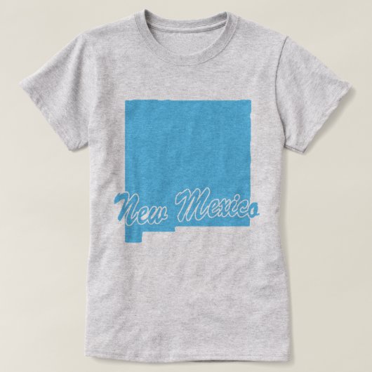 ニューメキシコTシャツの州 Tシャツ (デザイン正面)