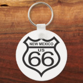 ニューメキシコUSルート66 キーホルダー (正面)