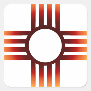 ニューメキシコZiaサンファイア スクエアシール