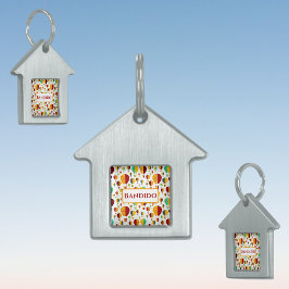 ニューメキシコZia熱気球 ペットネームタグ