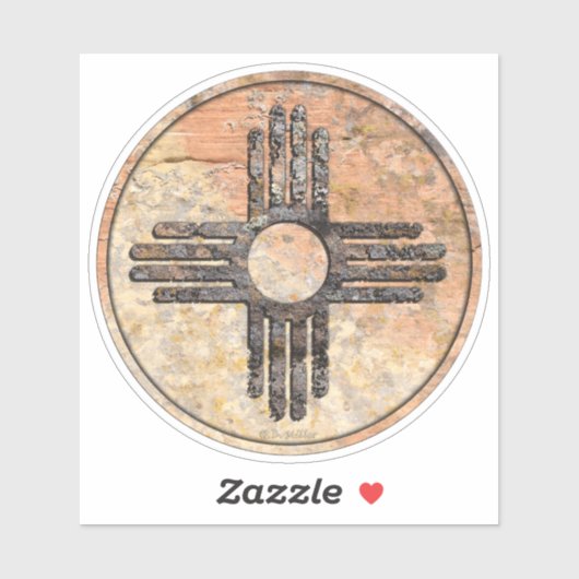 ニューメキシコZia – トークキャニオンズ，ニューメキシコ シール (シート)