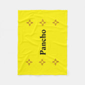 ニューメキシコZia Sun フリースブランケット (正面)