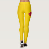 ニューメクールキシコの州旗ファッション レギンス (裏面)