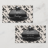 ニューモダンオーリンズフランスの（紋章の）フラ・ダ・リ 名刺 (正面/裏面)