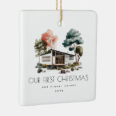 ニューモダンホーム初めてのクリスマスホリデーオーナメント セラミックオーナメント (右)