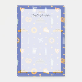 ニューモダンヨーク市パター王室のンブルー ポストイット