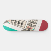 ニューモダンヨーク建築アートアートワーク スケートボード (横)