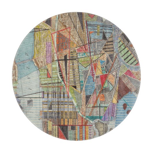 ニューモダンヨーク1の地図 カッティングボード (正面)