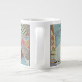 ニューモダンヨーク1の地図 ジャンボコーヒーマグカップ (裏面)