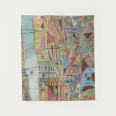 ニューモダンヨーク1の地図 タペストリー (正面)