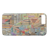 ニューモダンヨーク1の地図 Case-Mate iPhoneケース (裏面(横))