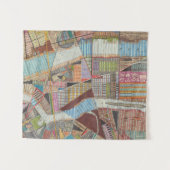 ニューモダンヨーク2の地図 タペストリー (正面(横))