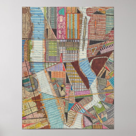 ニューモダンヨーク2の地図 ポスター (正面)