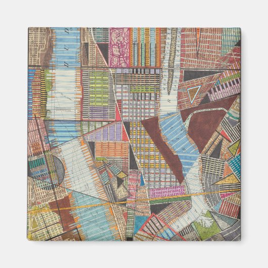 ニューモダンヨーク2の地図 マグネット (正面)