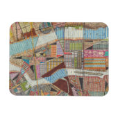 ニューモダンヨーク2の地図 マグネット (横)