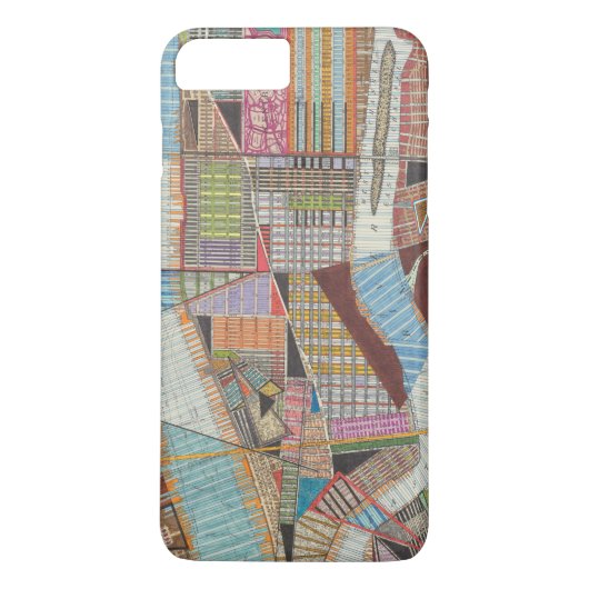 ニューモダンヨーク2の地図 Case-Mate iPhoneケース (裏面)