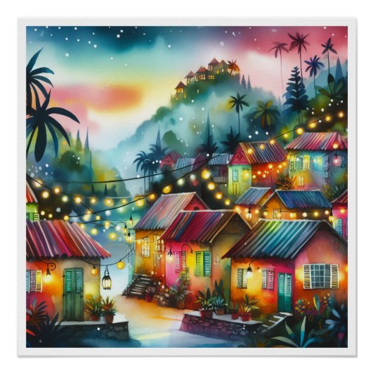 ニューユニークハイチ、アルバ、アンティグア ポスター (正面)