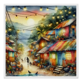 ニューユニークハイチ、アルバ、アンティグア ポスター